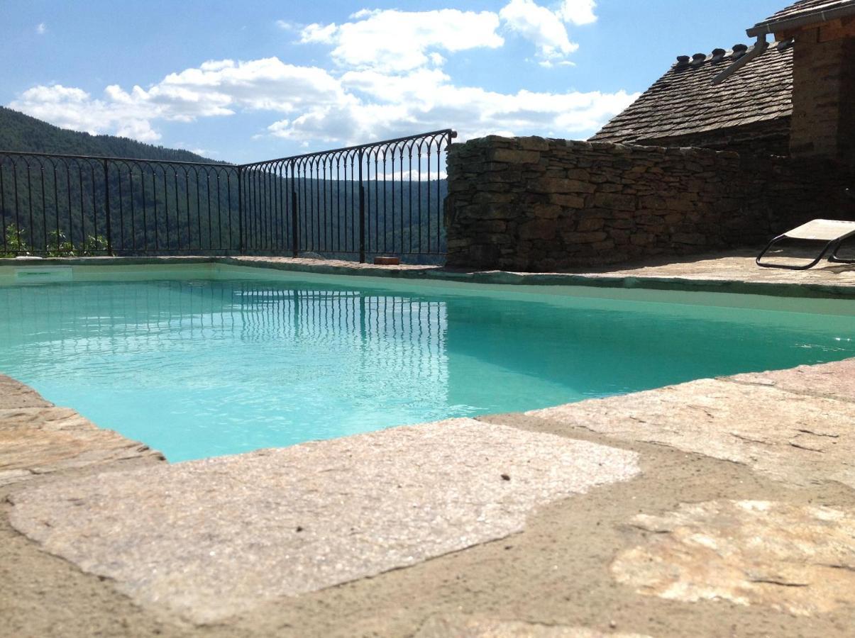 Maison De Charme En Ardeche Du Sud Avec Piscine Beaumont  Exterior foto