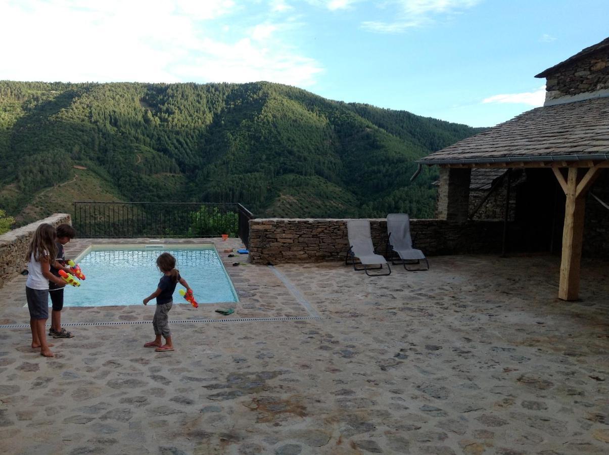 Maison De Charme En Ardeche Du Sud Avec Piscine Beaumont  Exterior foto