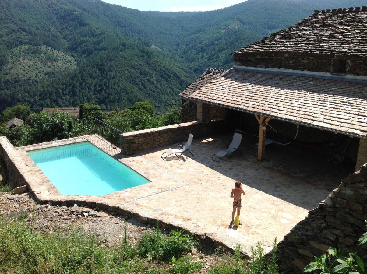 Maison De Charme En Ardeche Du Sud Avec Piscine Beaumont  Exterior foto